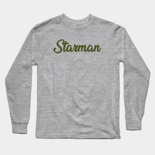 Starman, green Long Sleeve T-Shirt